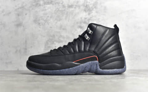 AJ12黑色高帮篮球鞋 Air Jordan 12 AJ12乔12男子文化篮球鞋 AJ12真碳缓震实战球鞋 货号：DC1062-006