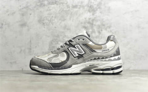 NB新百伦2002R元祖灰公司级版本 New Balance 2002R 新百伦联名灰色迷彩 原厂NB新百伦灰色跑鞋 货号：M2002RBG