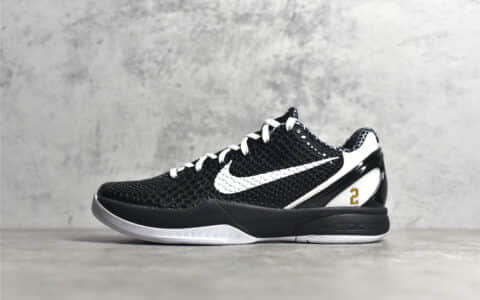 耐克科比6代天使 Nike KOBE ROTRO MambaCita 科比6黑曼巴 科比黑色球鞋 货号：CW2190-002