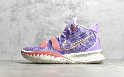 耐克欧文7薰衣草紫球鞋 Nike Kyrie 7 "Daughters" 莆田过毒篮球鞋 耐克原厂实战篮球鞋 货号：CT4080-501