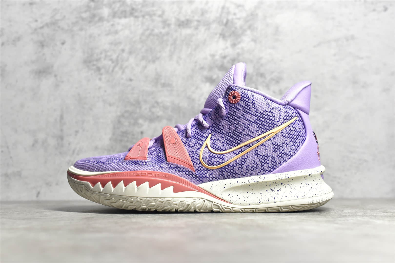 耐克欧文7薰衣草紫球鞋 Nike Kyrie 7 "Daughters" 莆田过毒篮球鞋 耐克原厂实战篮球鞋 货号：CT4080-501