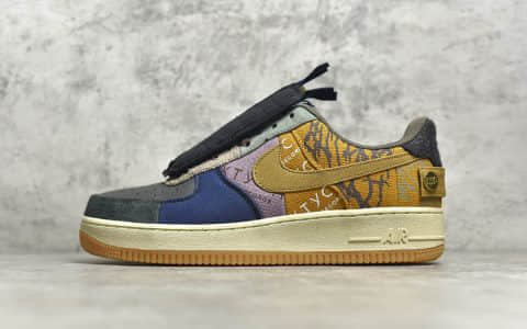 耐克空军斯科特联名 Travis Scott x Air Force 1 耐克空军鬼脸 耐克AF1 x TS限量款 货号：CN2405-900