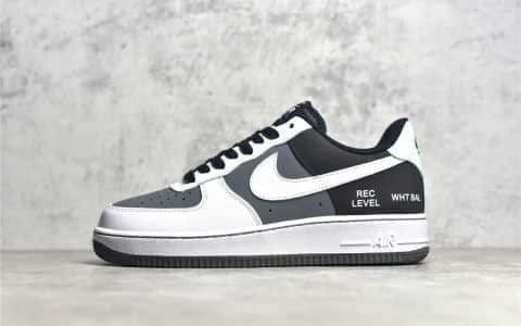 耐克空军摄影机黑白灰低帮 Nike Air Force 1 Low “Camcorder” 摄影机 耐克空军限量款 货号：GD5060-755