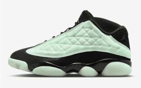 AJ13光棍节新鞋 Air Jordan 13 Low “Singles Day” 低帮熊猫AJ13UV变色 AJ13真碳 货号：DM0803-300