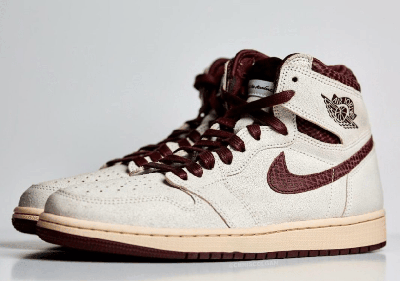 AJ1 AMM联名高帮 A Ma Maniére x Air Jordan 1 High OG 奢华AJ1复古联名款 货号：DO7097-100