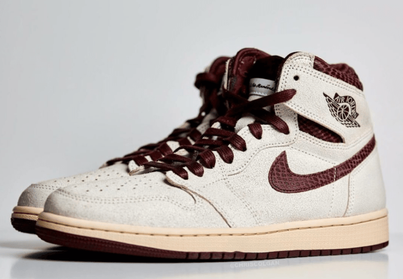AJ1 AMM联名高帮 A Ma Maniére x Air Jordan 1 High OG 奢华AJ1复古联名款 货号：DO7097-100
