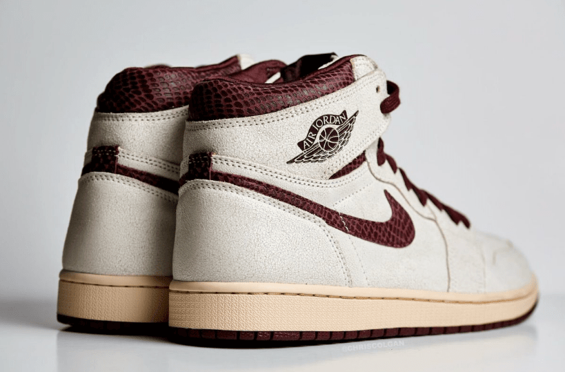 AJ1 AMM联名高帮 A Ma Maniére x Air Jordan 1 High OG 奢华AJ1复古联名款 货号：DO7097-100