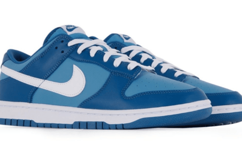 耐克Dunk蓝色低帮亮眼配色 Nike Dunk Low “Dark Marina Blue” 耐克Dunk新配色 货号：DJ6188-400