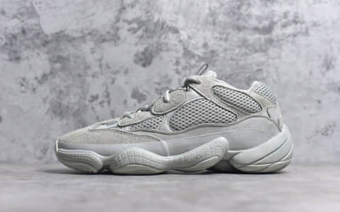 阿迪达斯椰子500海盐配色 Adidas originals Yeezy 500 Sait海盐 OG纯原版本椰子 货号：EE7287