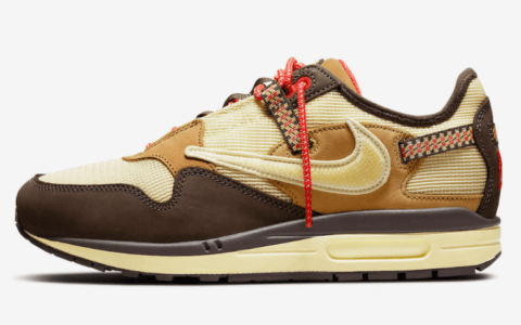 耐克AIR MAX1 TS联名 Travis Scott x Nike Air Max 1 重磅联名NIKE x TS 货号：DO9392-200