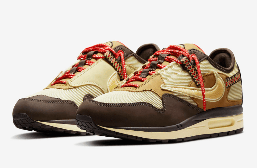 耐克AIR MAX1 TS联名 Travis Scott x Nike Air Max 1 重磅联名NIKE x TS 货号：DO9392-200
