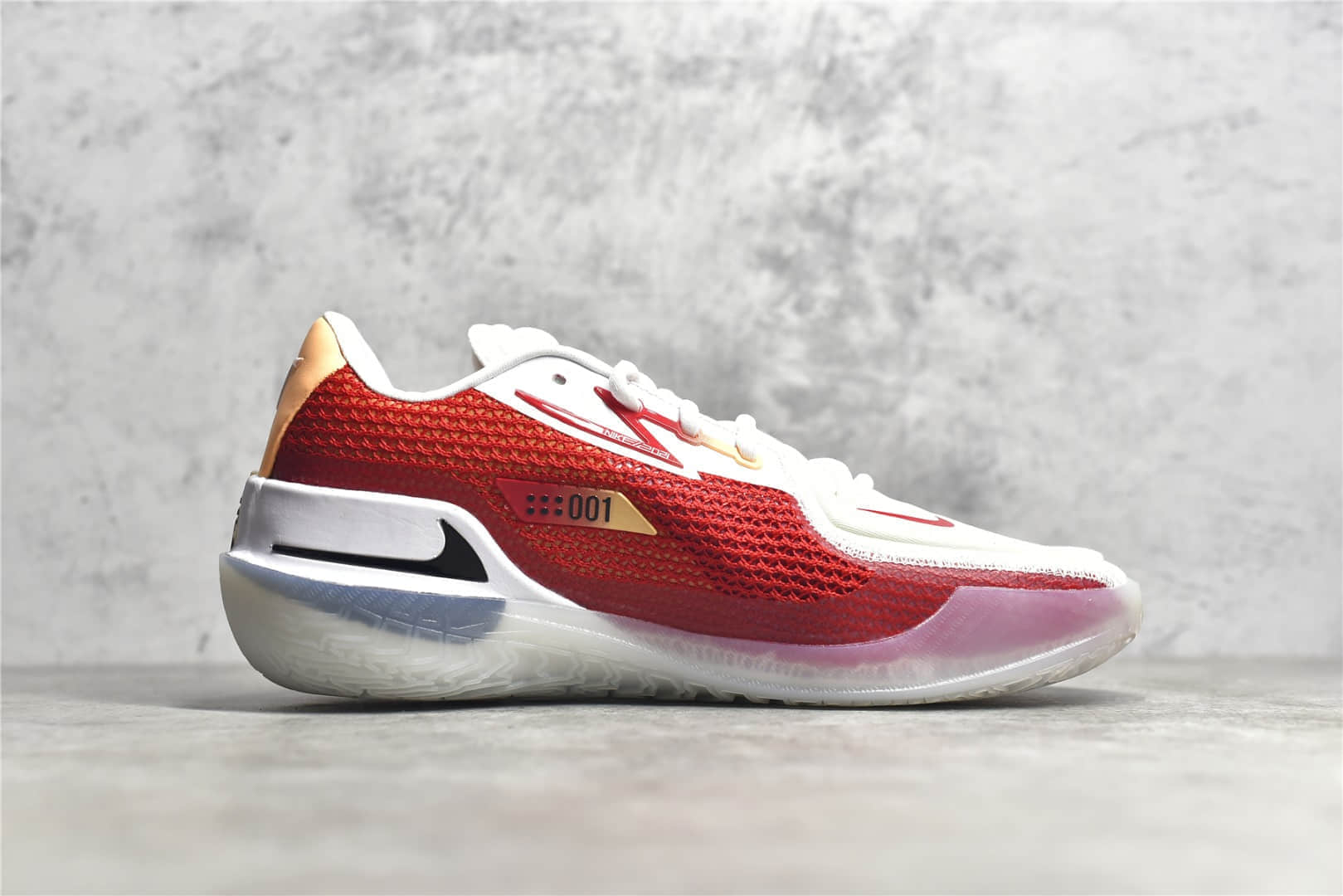 耐克GT CUT白红跑鞋 NIKE ZOOM GT CUT 耐克缓震跑鞋 耐克纯原鞋 耐克加厚复合鞋面 货号：CZ0176-100