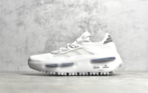 阿迪达斯NMD菲董 S1系列白色 Adidas NMD S_1 Edition "Cloud White" S_1 货号：GZ7900