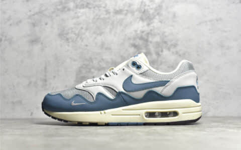 耐克AIR MAX1 Patta联名款灰蓝色 Patta x Nike Air Max 1“Monarch” 货号：DH1348-004