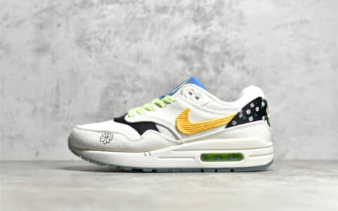 耐克AIR MAX小雏菊 耐克小雏菊 Nike Air Max 1 Daisy Pack 耐克权志龙联名 货号：CW5861-100