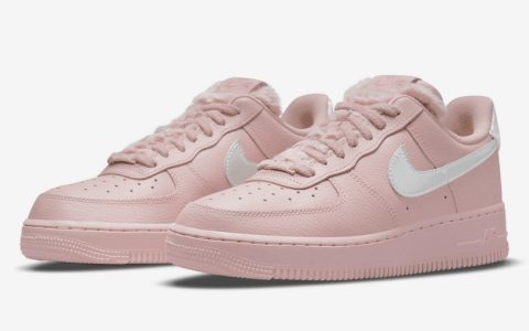 耐克空军粉色低帮 Nike Air Force 1 Low WMNS 耐克空军女鞋 货号：DO6724-601