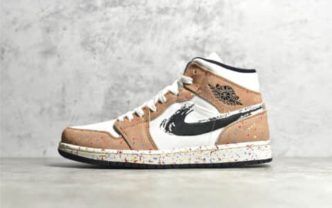 AJ1鸳鸯中帮 Air Jordan 1 Mid AJ1纯原版本 AJ1一比一复刻 货号：DA8005-100