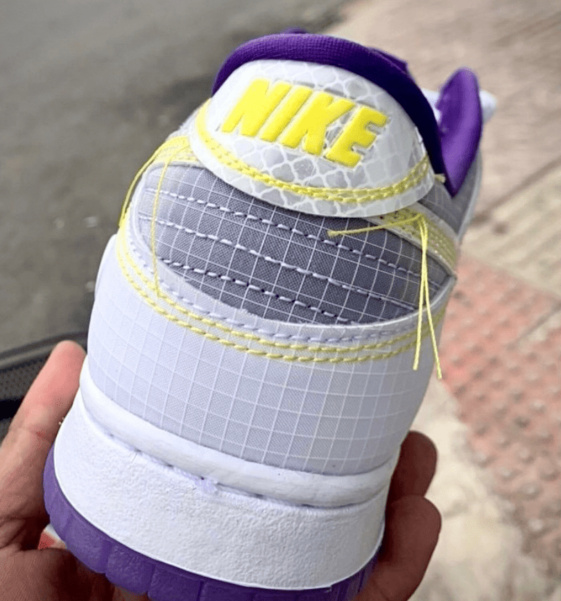 耐克Dunk湖人球鞋 Union x Nike Dunk Low “Lakers” 新配色耐克Dunk紫金湖人网面低帮 货号：DJ9649-400