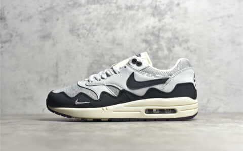 耐克Patta联名灰黑 Patta x Nike Air Max 1 耐克PATTA联名 耐克MAX1灰黑 货号：DH1348-002