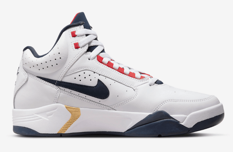 耐克皮蓬奥运会球鞋 Nike Air Flight Mid “Olympic” 耐克奥运会联名高帮 货号：DJ2518-102