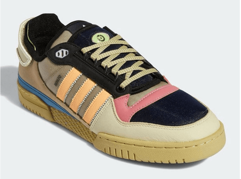 阿迪达斯联名款 最新联名Bad Bunny x adidas Forum Powerphase曝光  货号：GZ2009