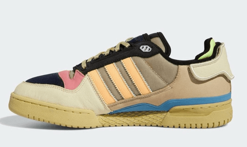 阿迪达斯联名款 最新联名Bad Bunny x adidas Forum Powerphase曝光  货号：GZ2009