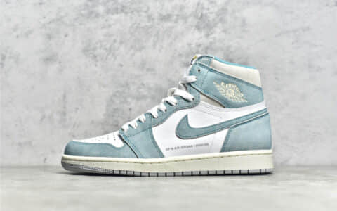 AJ1蒂芙尼高帮 AirJordan 1 Retro High “Turbo Green” 莆田LJR纯原版本AJ1白绿高帮 货号：555088-311