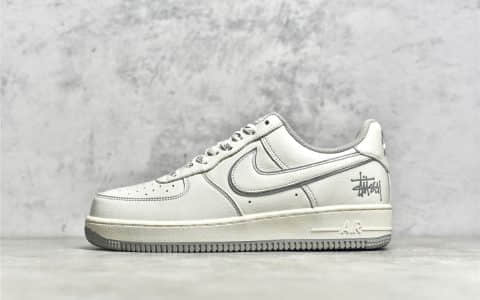 耐克空军斯图西联名低帮 Stussy x Nike Air Force 1’07 Low 原厂耐克空军复刻 耐克带芯片 货号：UN1815-802