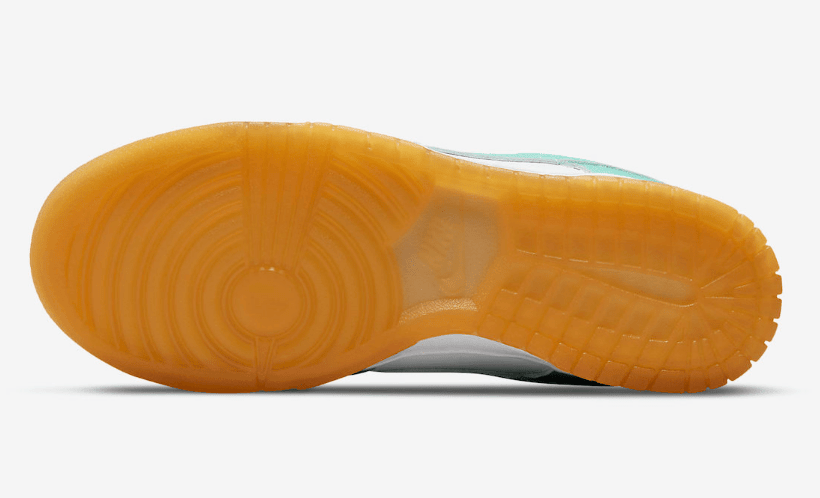 耐克Dunk蒂芙尼低帮 Nike Dunk Low “Turquoise and Orange” 耐克Dunk白绿低帮 货号：DV2190-100