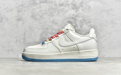 耐克空军带芯片 耐克空军sole气垫 Nike Air Force 1 Low '07 “七彩热感应”低帮 货号：DD3396-131