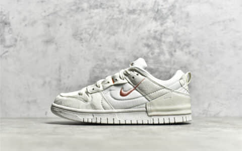 H12纯原版本耐克Dunk解构白色滑板鞋 Nike Dunk Low Disrupt 2 货号：DH4402-100