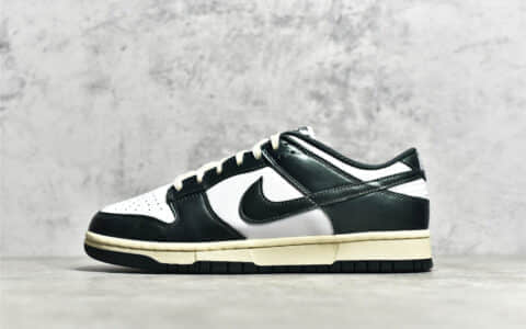 耐克Dunk白绿做旧低帮 Nike Dunk Low " Vintage Green" 莆田纯原鞋 原厂耐克Dunk 货号：DQ8580-100