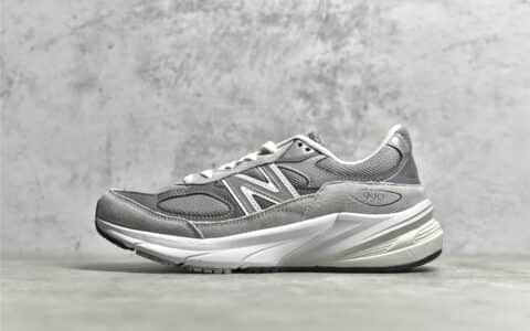 新百伦990灰色复古跑鞋 New Balance 990系列 NB990总统跑鞋 美产复古休闲跑步鞋 货号：M990GL6