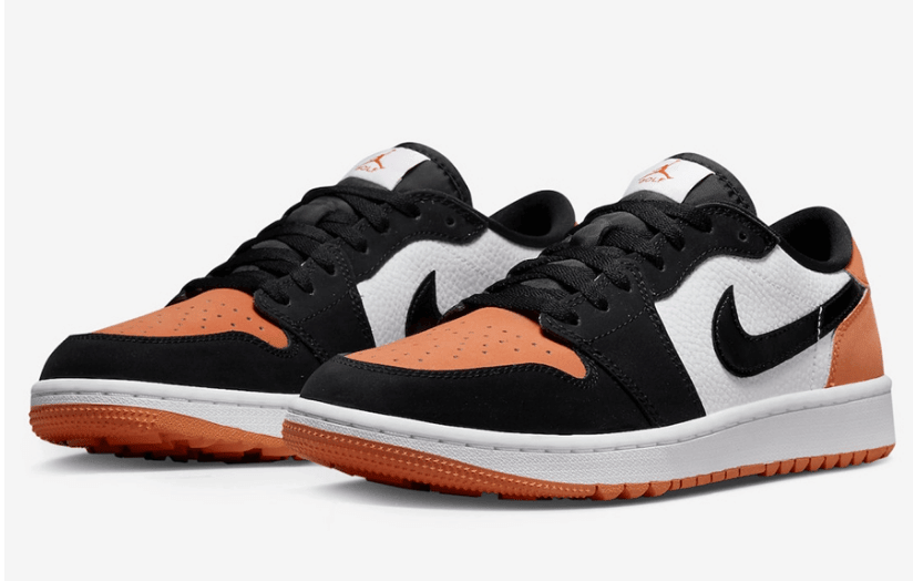 Air Jordan 1 Low Golf “Shattered Backboard” AJ1黑橙扣碎复刻回归 货号：DD9315-800