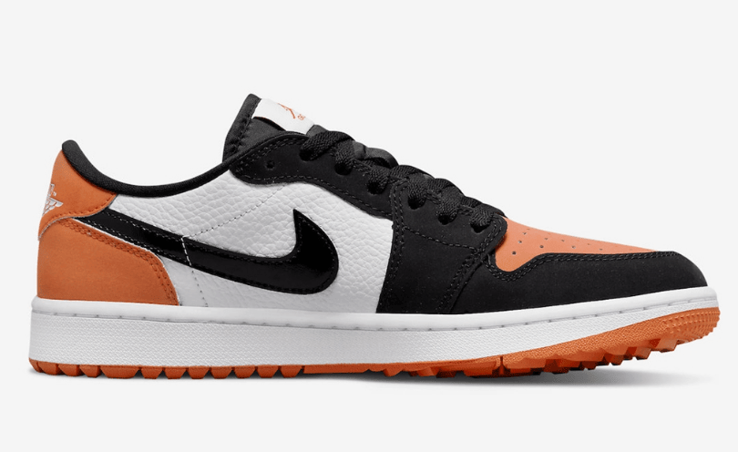 Air Jordan 1 Low Golf “Shattered Backboard” AJ1黑橙扣碎复刻回归 货号：DD9315-800