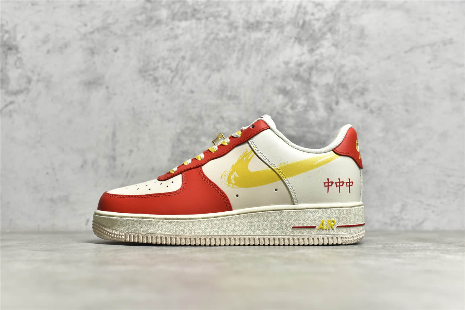 耐克空军金榜题名 Nike Air Force 1 Low 耐克空军红黄低帮CJ纯原版本 货号：CW1888-601