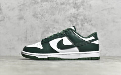 耐克Dunk白绿低帮 Nike Dunk Low Team Green 耐克Dunk神版原厂正品复刻 货号：DD1391-101