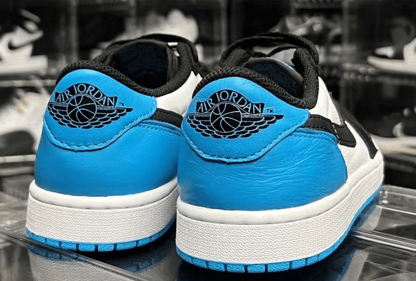 AJ1白蓝低帮Air Jordan 1 Low OG “UNC” AJ1海军蓝 AJ1黑曜石低帮新款实物图 货号：CZ0790-104