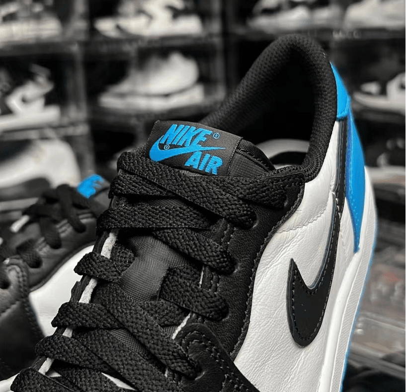 AJ1白蓝低帮Air Jordan 1 Low OG “UNC” AJ1海军蓝 AJ1黑曜石低帮新款实物图 货号：CZ0790-104