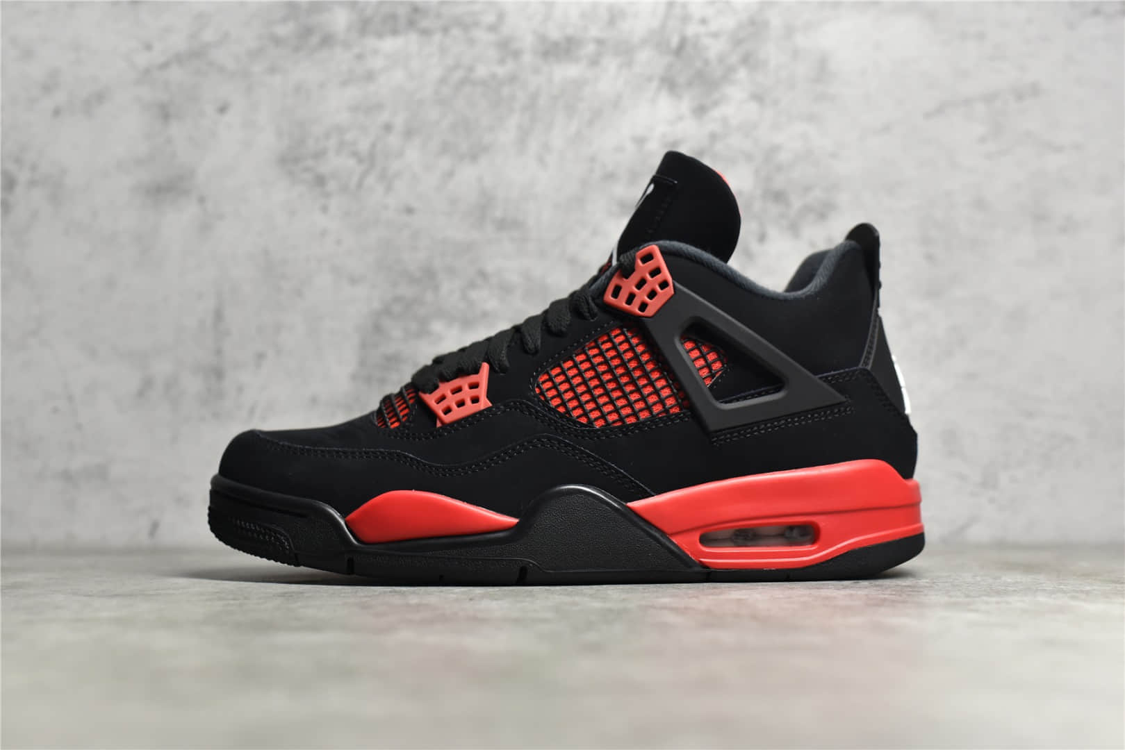 AJ4红雷神 Air Jordan 4 “Red Thunder” AJ4黑红新款 货号：CT8527-016