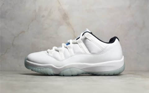 LJR纯原版本AJ11传奇蓝低帮 Air Jordan 11 Low 正品原厂AJ11碳板 AJ缓震球鞋 货号：AV2187-117