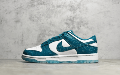 耐克Dunk蓝色海洋低帮 Nike Dunk Low " Ocean " 耐克Dunk白蓝低帮耐克校园板鞋 货号：DV3029-100