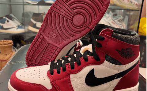 AJ1芝加哥复刻回归 Air Jordan 1 High OG “Chicago Reimagined” 正品AJ1黑红高帮 货号：DZ5485-612