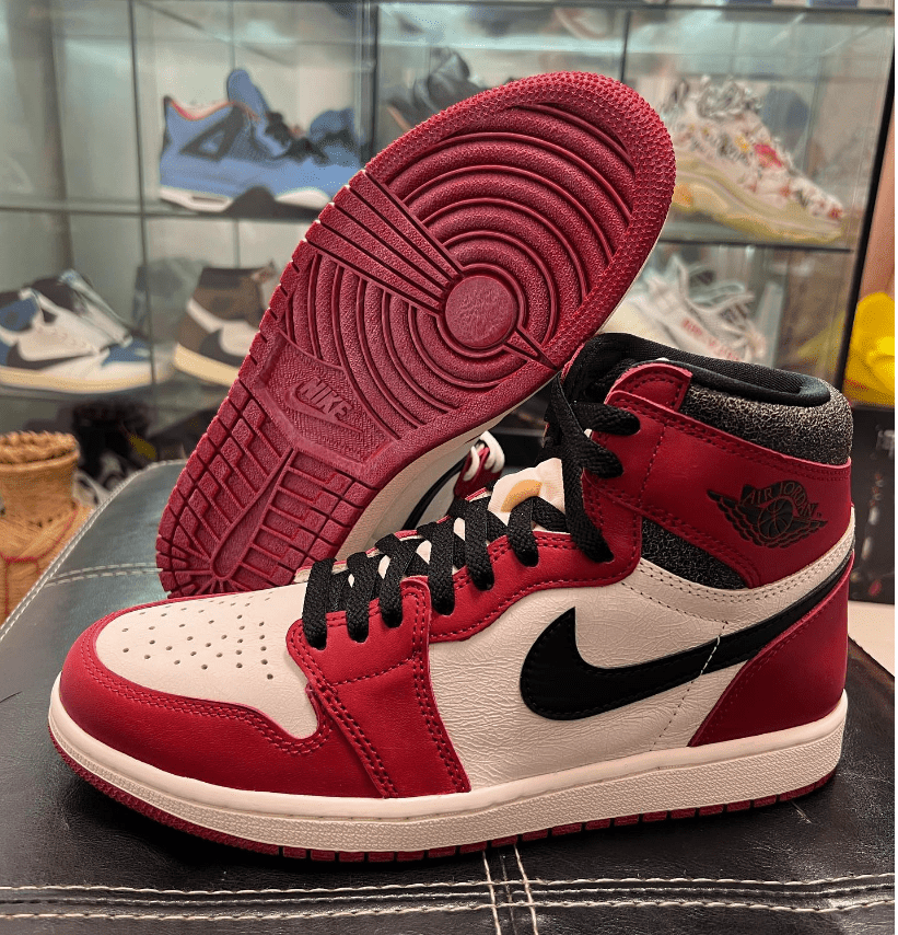 AJ1芝加哥复刻回归 Air Jordan 1 High OG “Chicago Reimagined” 正品AJ1黑红高帮 货号：DZ5485-612