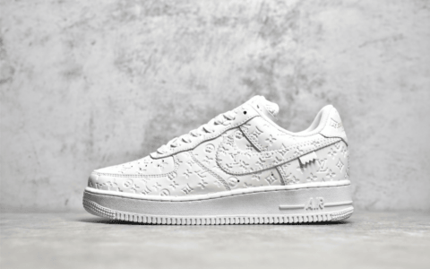 耐克空军LV联名白色低帮 Nike Air Force 1 Low 耐克空军工厂 耐克代工厂 货号：LD-0212