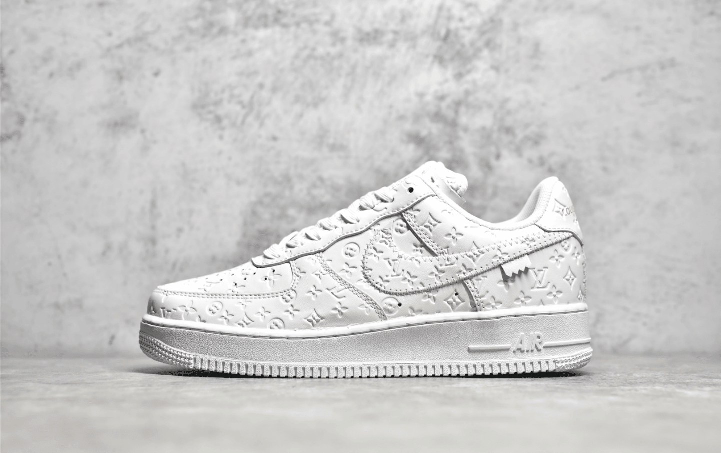 耐克空军LV联名白色低帮 Nike Air Force 1 Low 耐克空军工厂 耐克代工厂 货号：LD-0212