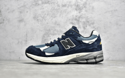 新百伦NB2002R深蓝色纯原版本 New Balance ML2002 新百伦复古跑鞋 货号：M2002RDF