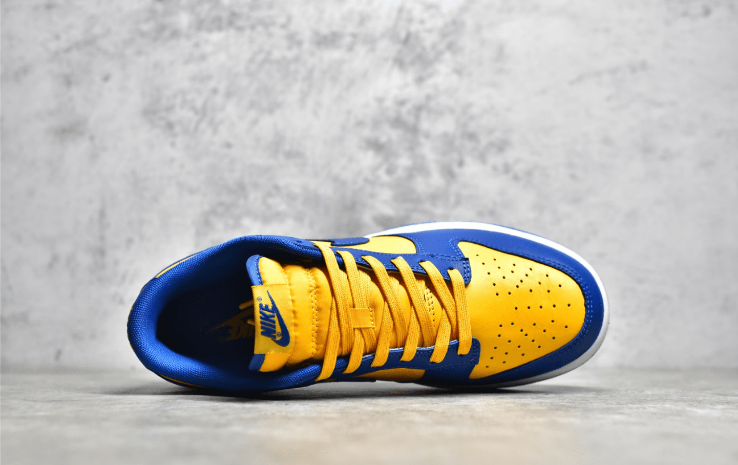 耐克Dunk蓝黄低帮 Nike Dunk Low " UCLA" 耐克Dunk带气垫 耐克工厂货源 货号：DD1391-402