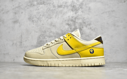 耐克SB Dunk香蕉低帮板鞋Nike SB Dunk Low LX Banana 耐克SB Dunk白黄低帮 货号：DR5487-100