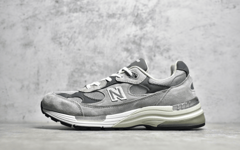 新百伦NB992元祖灰总统缓震跑鞋 New Balance 992 美产新百伦复刻 一手货源 货号：M992GR